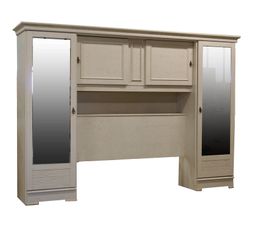 Lits - Armoire pont 2 glaces OLIVIA r�f.403 / Ch�ne blanchi