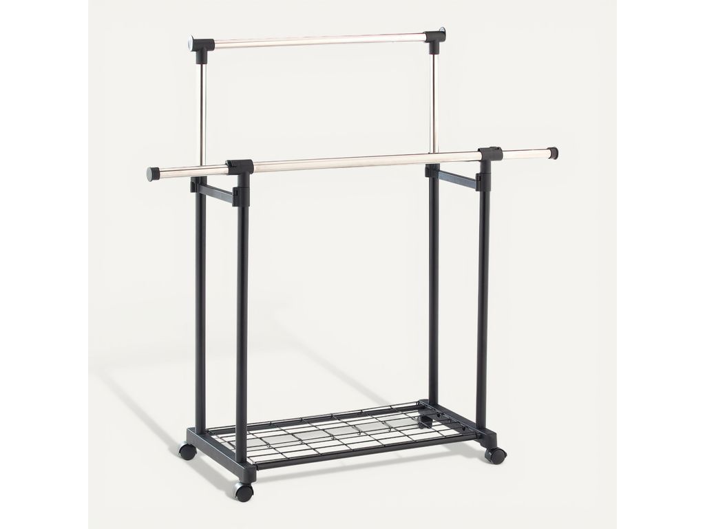 Portants & Penderies - Portant double PALL Noir