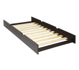 Option tiroir lit 90 x 190 cm O'MALLEY 122454 Wengé