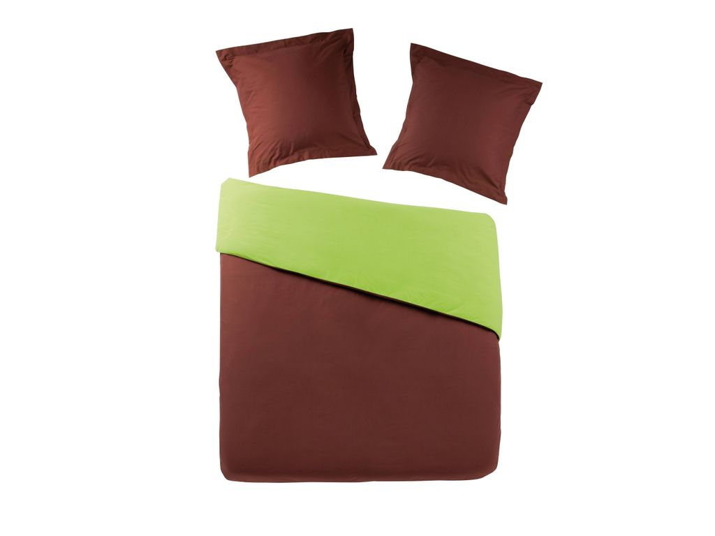 HC 240x220 + 2 TO 65x65 cm GEMINI Chocolat/Anis