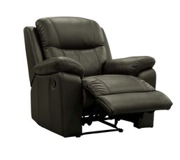 Fauteuil Relax TREVISE 8419 Cuir/Cro&ucirc;te cuir 7500 Noir