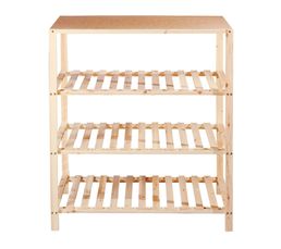Structure commode ALIX 3 tablettes