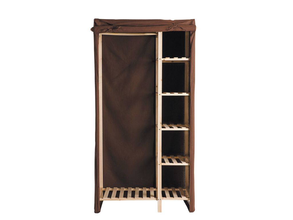 Portants & Penderies - Housse armoire ALIX Chocolat