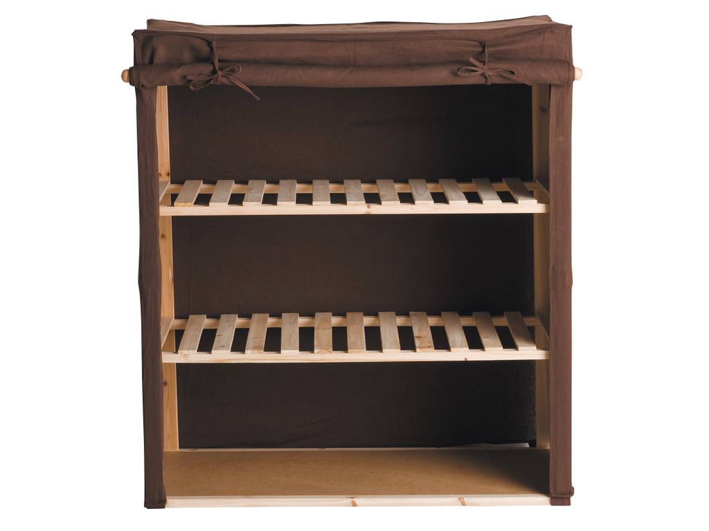 Portants & Penderies - Housse commode ALIX Chocolat