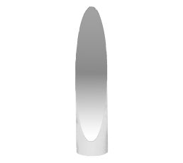 Psych�s - Miroir H. 145 cm POP Blanc