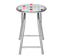 Tabouret pliant JONATHAN Pois