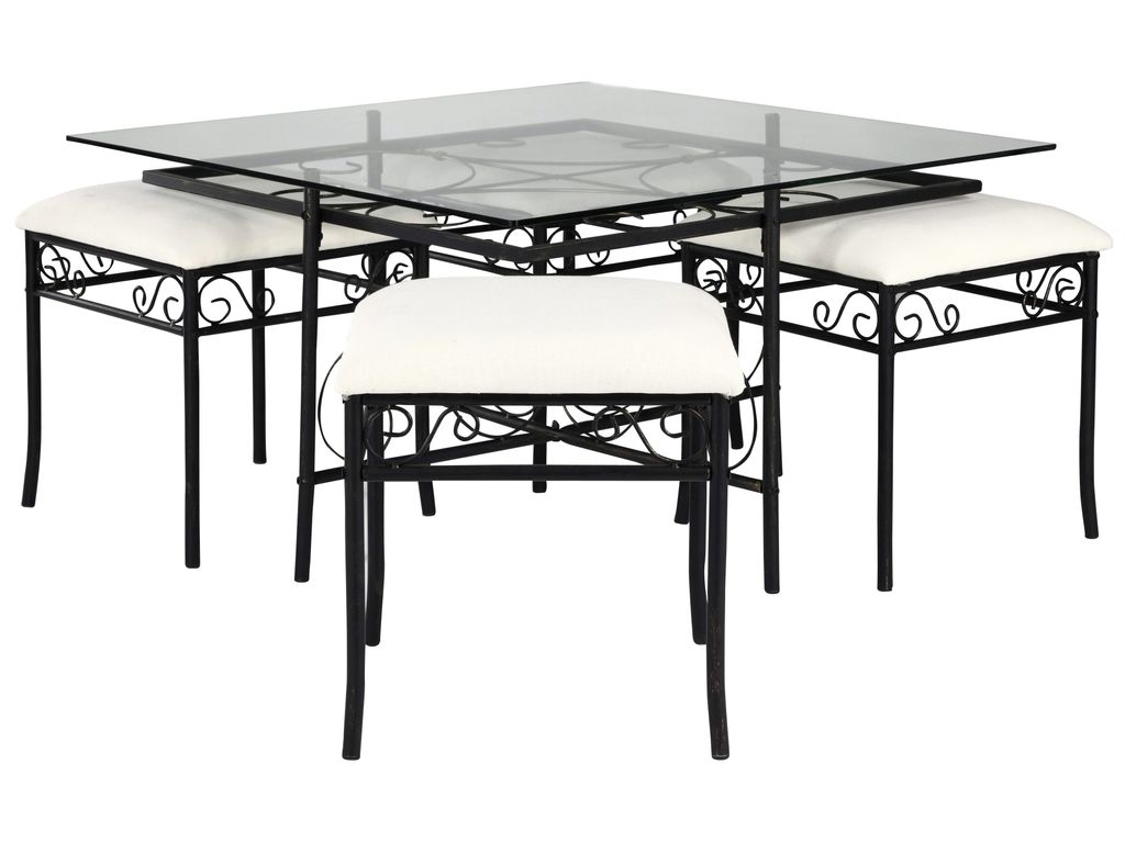Tables Basses - Table basse + 4 poufs REV 2 126449