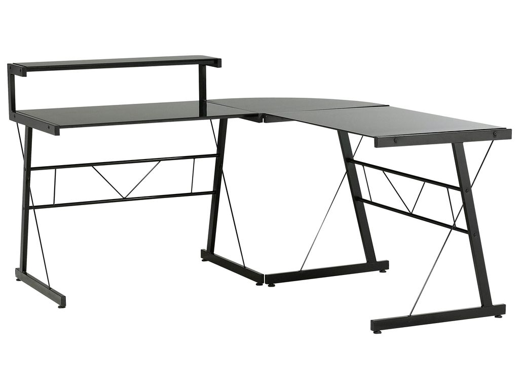 Bureaux - Bureau d'angle STYLE 2 Noir