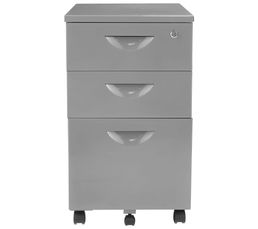 Rangements - Caisson 3 tiroirs BOXY 4 Gris