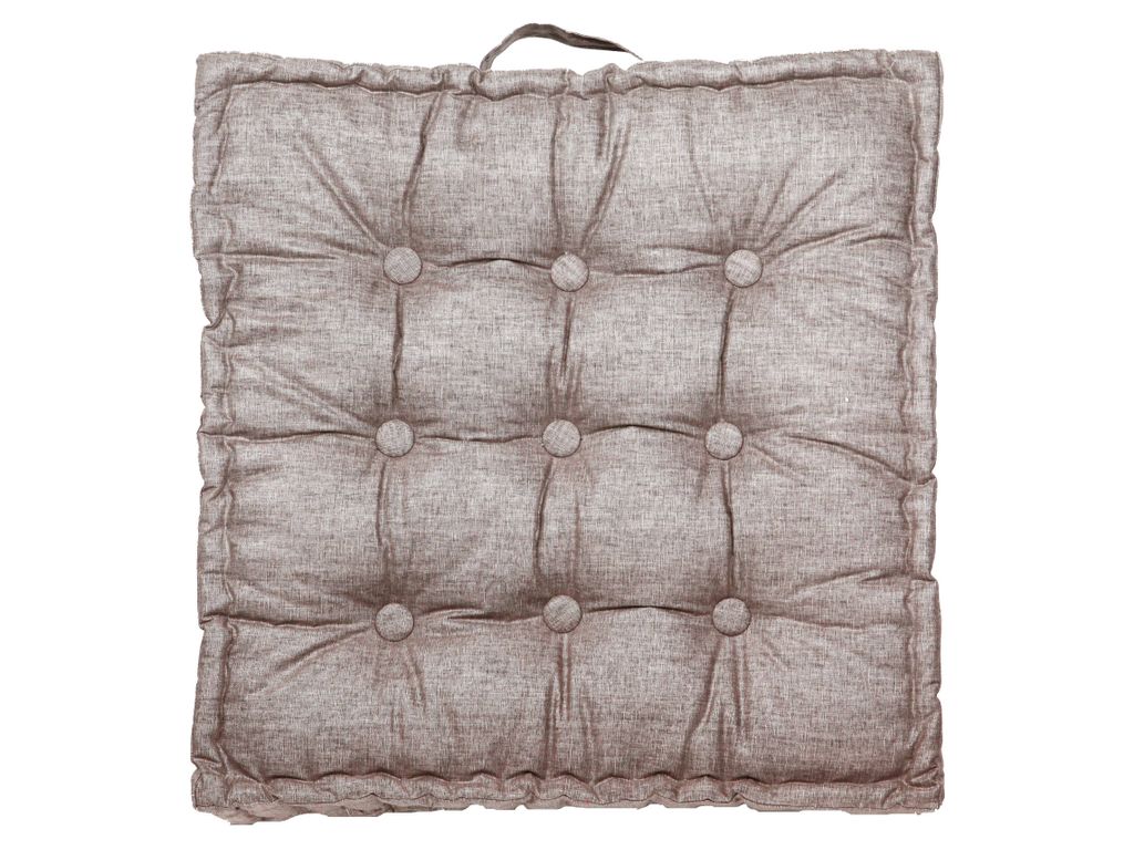 Coussins De Sol - Coussin de sol 65 x 65 cm STYLE Taupe