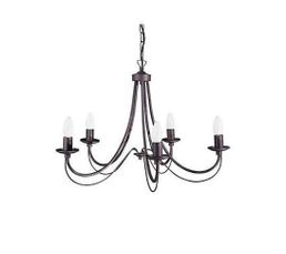 Lustres - Lustre ARLES 5L Noir