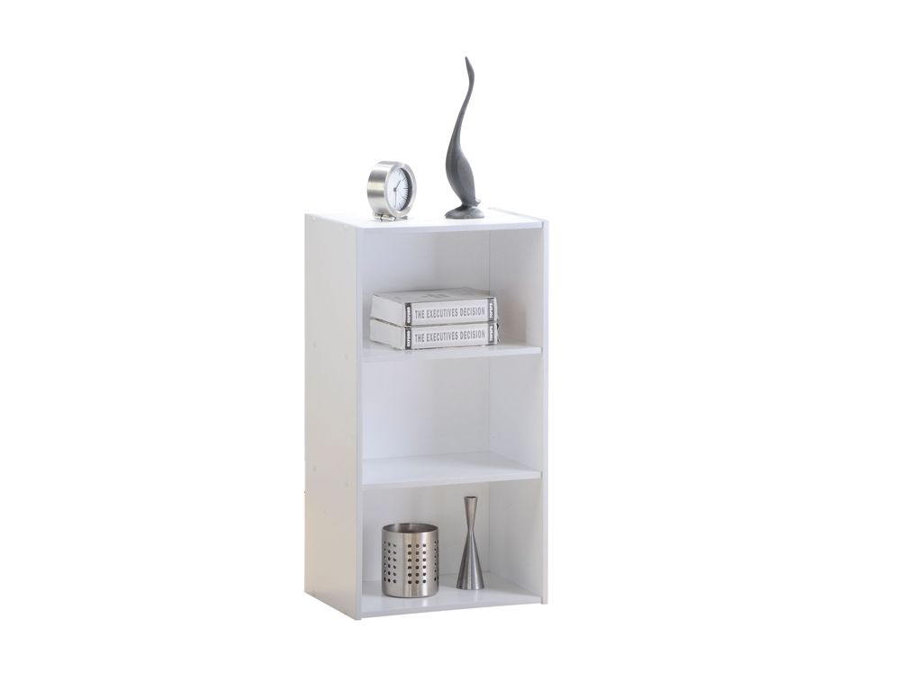 Biblioth�ques - Etag�re 3 cases POYANG blanc