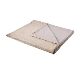 Plaid 140 x 170 cm CALIN Beige