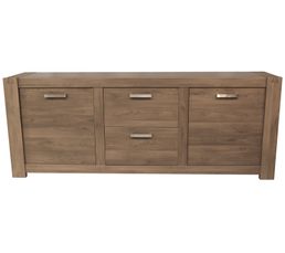 ENFILADE 2P/2T MASSIMO DR6 CHENE GRIS