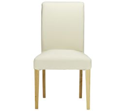 Chaises - CHAISE TISSU MARRY HETRE/BEIGE