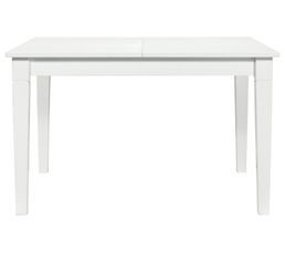 TABLE CARREE AMELIE BLANC