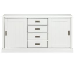 Buffets - ENFILADE 2P/4T AMELIE BLANC