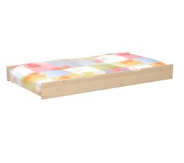 Tiroir lit 90x190 cm BUCKY 128435 Naturel
