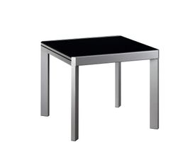TABLE POPY GRIS NOIR L.150/190