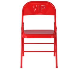 Chaises - Chaise pliante VIP Rouge