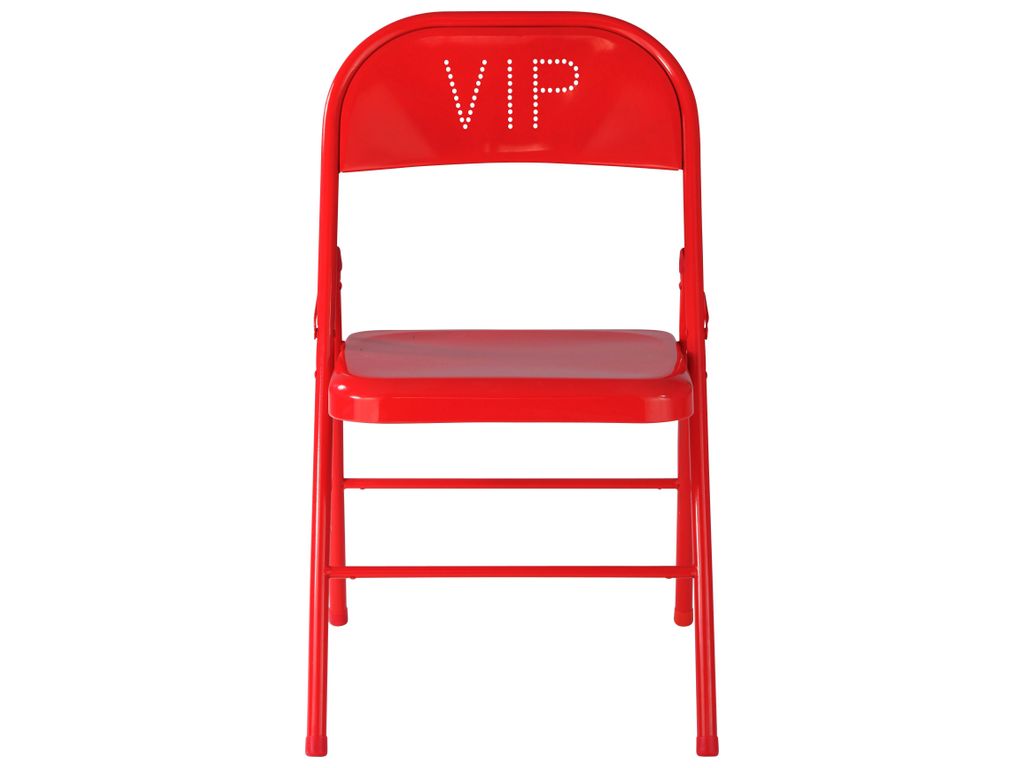 Chaises - Chaise pliante VIP Rouge