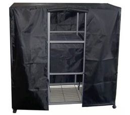 Portants & Penderies - Housse d'�tag�re 3x3 casier ASTUS 2 Noir