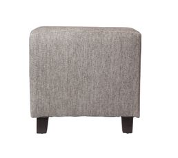 Chauffeuses - Pouf L. 35 - l. 35 - H. 35 cm. STYLE Gris