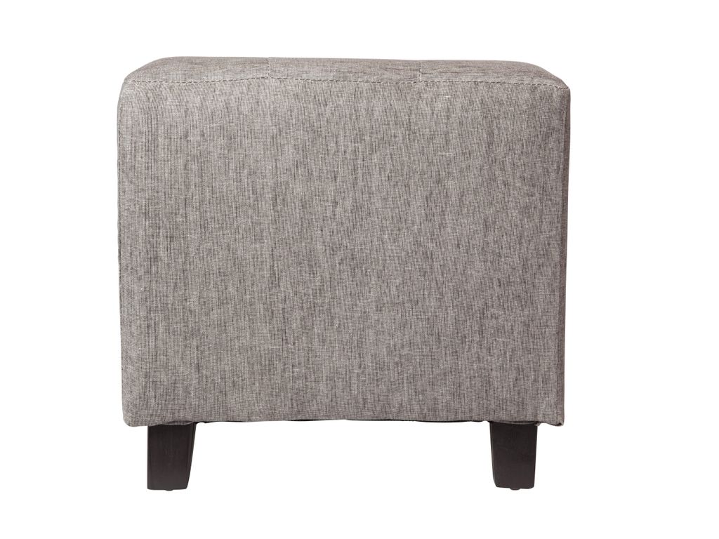 Poufs & Poires - Pouf L. 35 - l. 35 - H. 35 cm. STYLE Gris