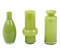 Objets � Poser - Set de 3 vases CHLOE Vert