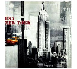 Toile peint 80X80 USA