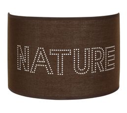 Cache-ampoule NATURE Chocolat
