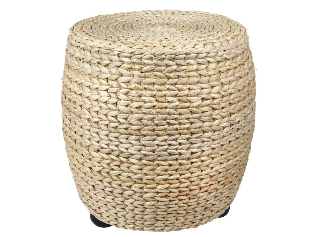 Poufs & Poires - Pouf  Diam. 31 - H. 32 cm BORNEO naturel