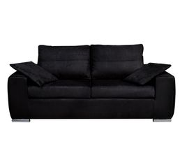 Canap�s - Canapé convertible 3 places TOTTI Noir