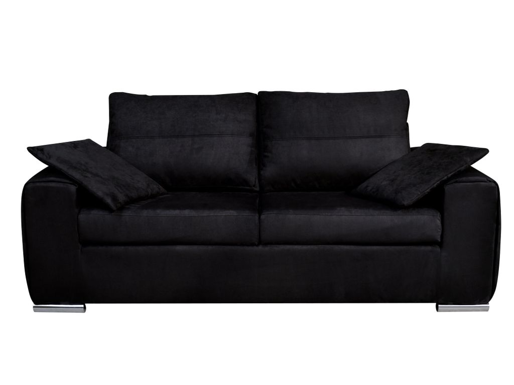 Canap�s - Canap� convertible 3 places TOTTI Noir