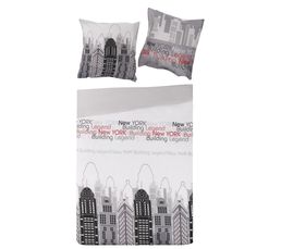 Linge De Lit - HC 240x220 + 2 TO 65x65 cm CITY imprim�