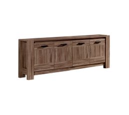 Buffets - ENFILADE 4P MAX BRUN DR6 CHENE BRUN