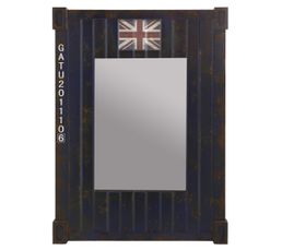 Miroirs - Miroir 76X106 CONTAINER Bleu