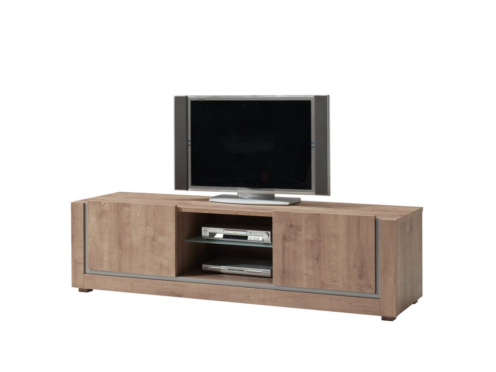 Meubles Tv - Banc TV L.200 BALTO C061 CHENE