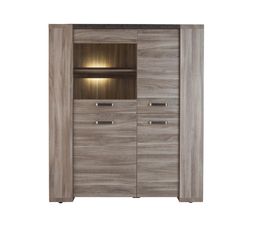 Vitrines - VITRINE STONE V1 CHENE GRIS