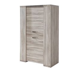Biblioth�ques - COLONNE BAR 2P STONE KB1 CHENE GRIS