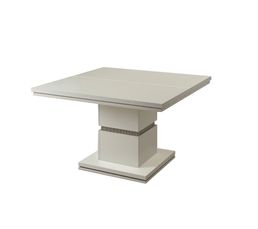 Tables - Table carrée RIVA Blanc/Strass