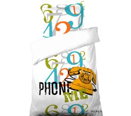 Linge De Lit - HC 140x200 + 1 TO 65x65 cm PHONE imprim�