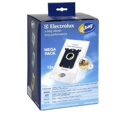 Sacs & Accessoires Aspirateurs - Sac aspirateur ELECTROLUX Megapack S-Bag E201M x 12