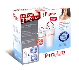 Cartouche filtre � eau TERRAILLON Easy Filtra+  x2