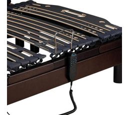 Literies Relaxation - Sommier Wengé 90 x 200 cm SIMMONS DETENTE