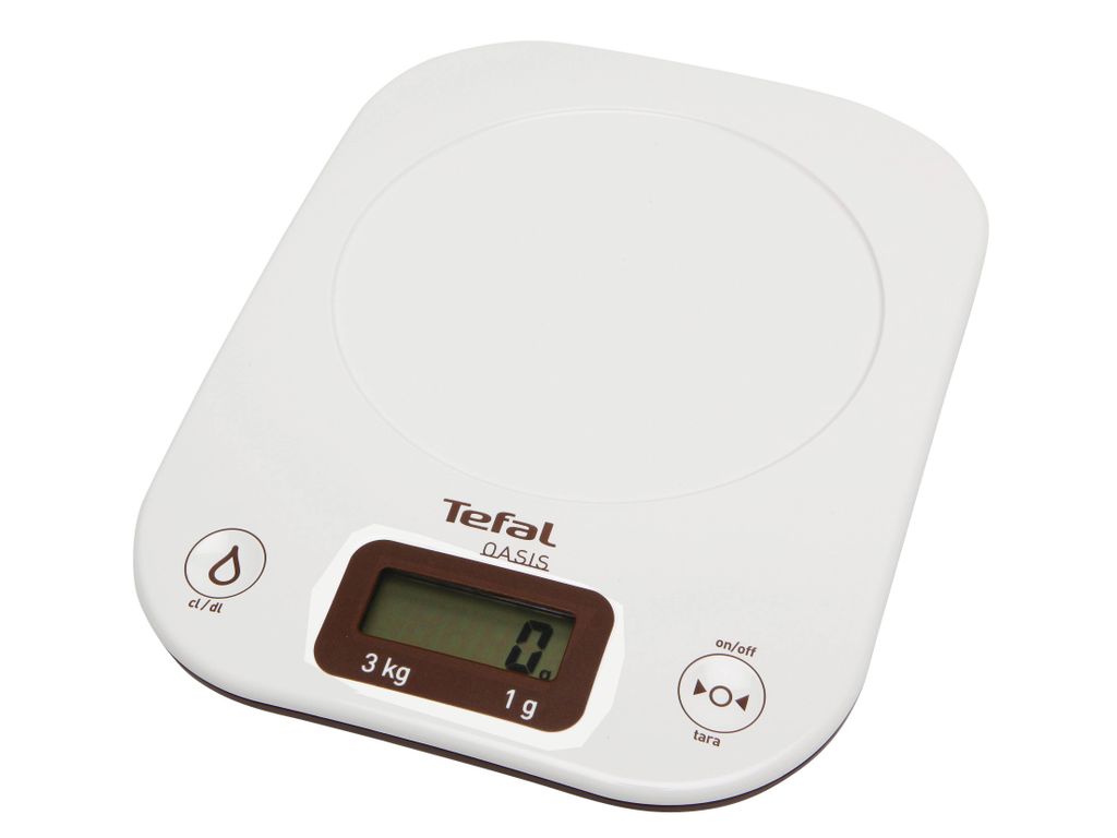 Balances De Cuisine - Balance de cuisine TEFAL OASIS BC3007 Blanc