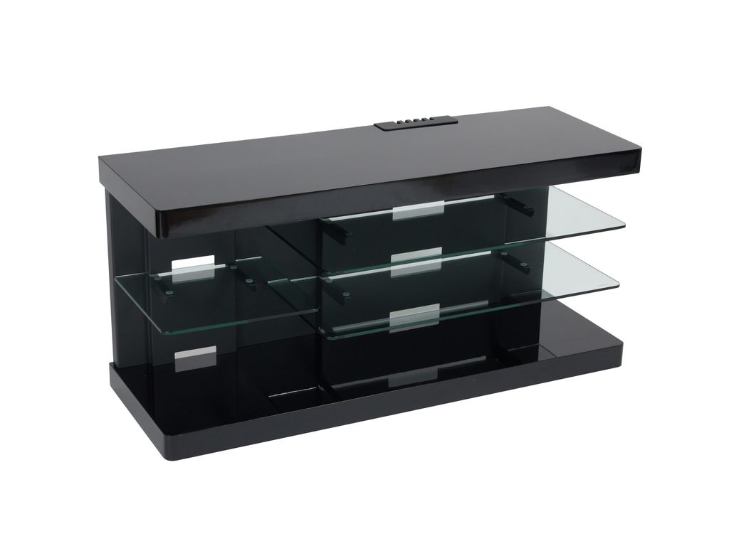 Meubles Tv - Meuble TV 50'' ERARD Ice noir 26'' � 50''