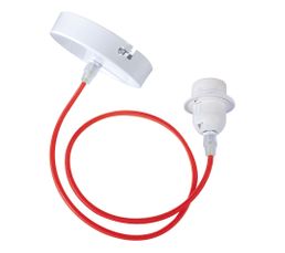 Cordon �lectrique E27 60W Rouge