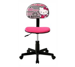 Chaises Et Fauteuils - Chaise dactylo HELLO KITTY Imprim� rose