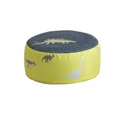 Poufs & Poires - Pouf gonflable DINO Vert anis